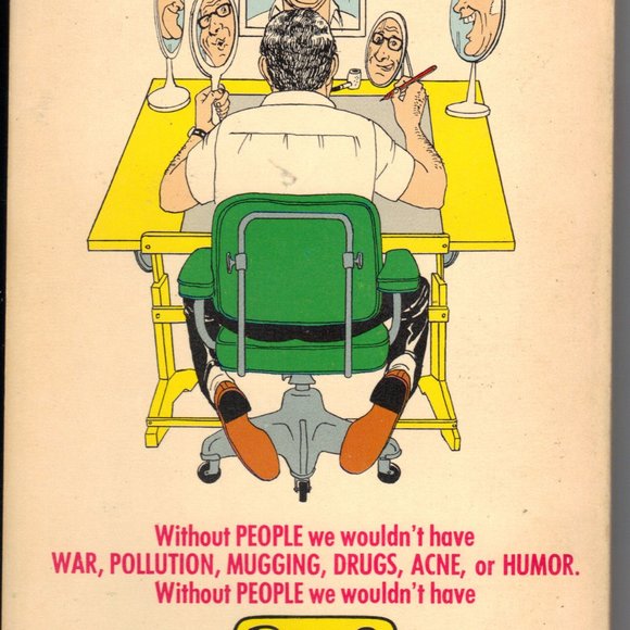 Mad's Dave Berg, Looks at People - Warner Books 1975 - Picture 2 of 2